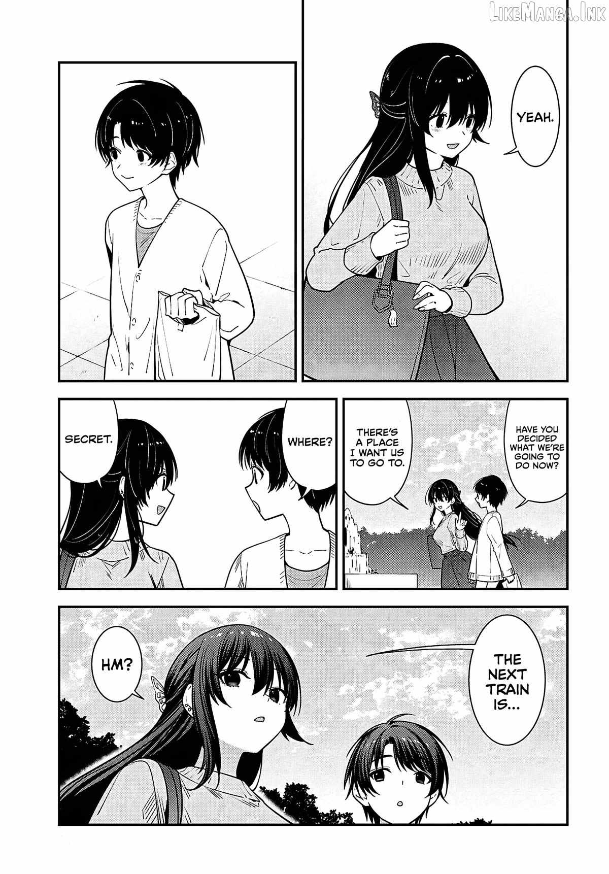 The Yankee Shimizu-san Sitting Next to Me Has Dyed Her Hair Black Ch.20 p26