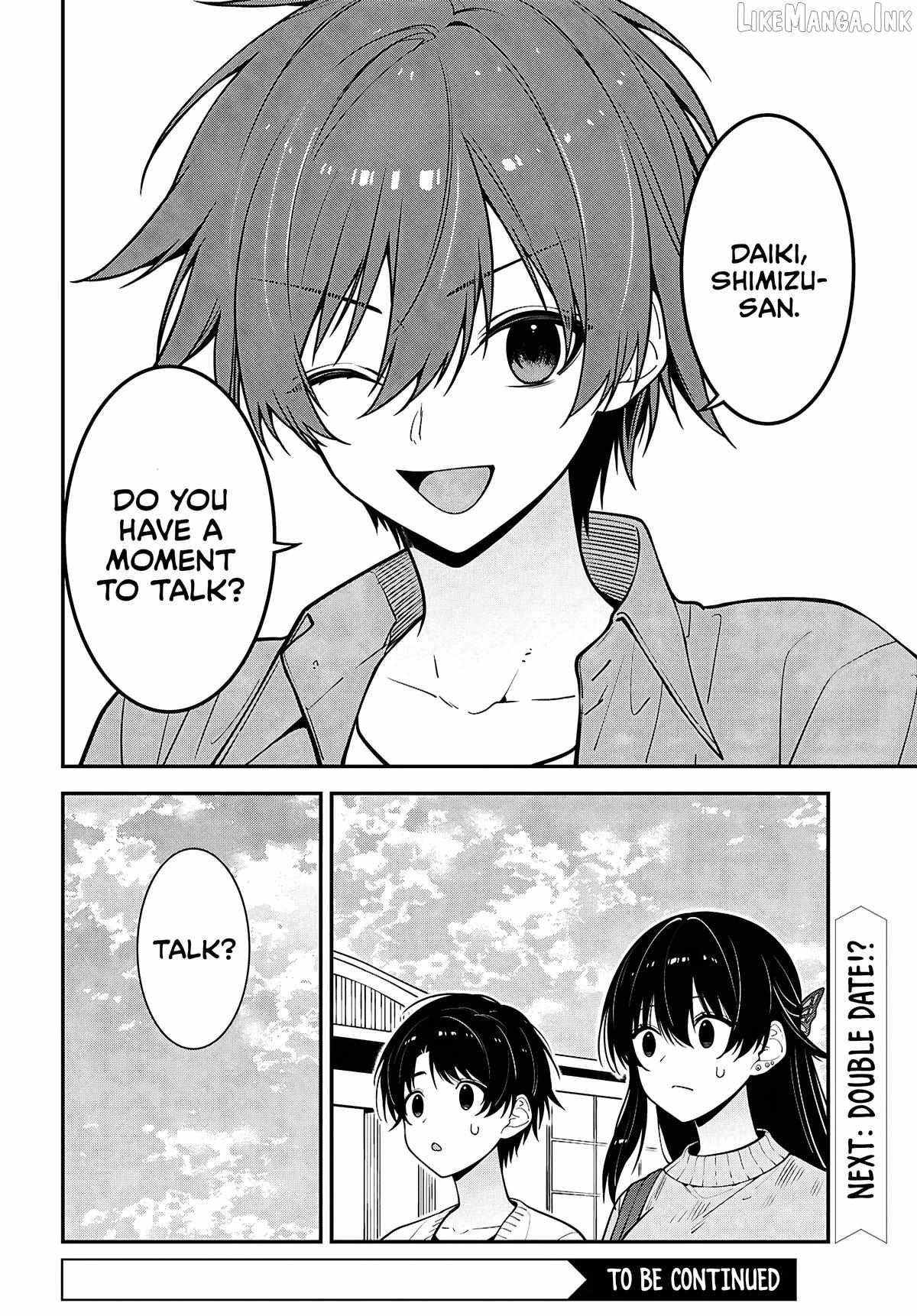 The Yankee Shimizu-san Sitting Next to Me Has Dyed Her Hair Black Ch.20 p31