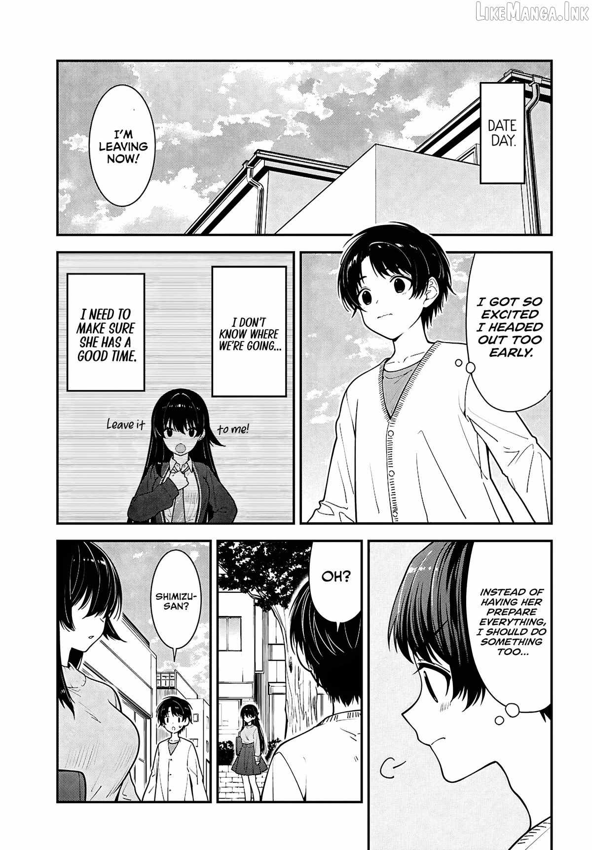The Yankee Shimizu-san Sitting Next to Me Has Dyed Her Hair Black Ch.20 p7