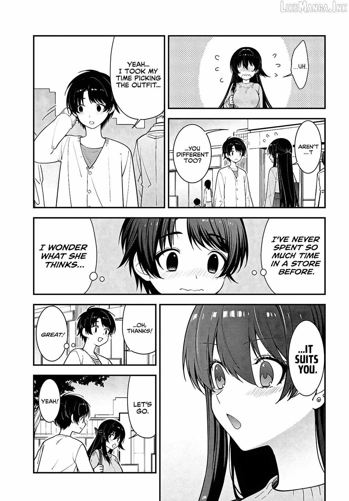 The Yankee Shimizu-san Sitting Next to Me Has Dyed Her Hair Black Ch.20 p9