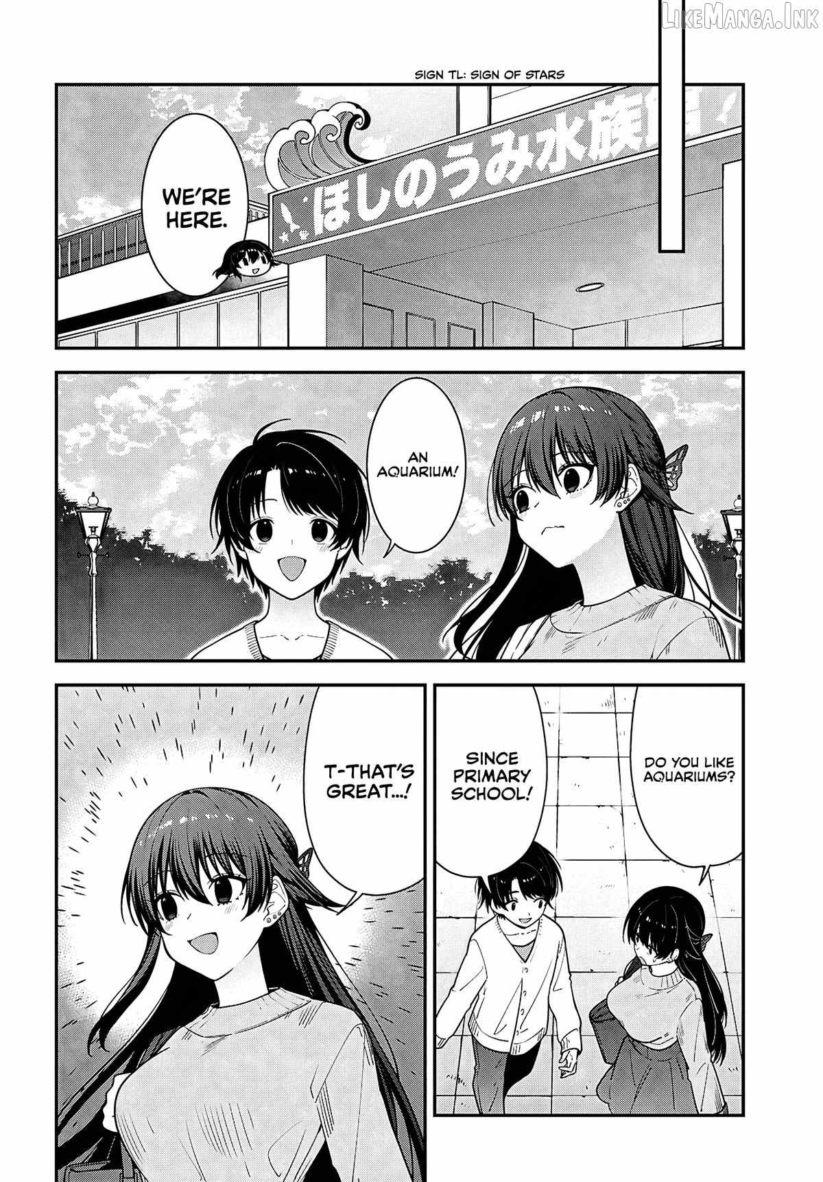 The Yankee Shimizu-san Sitting Next to Me Has Dyed Her Hair Black Ch.20 p10