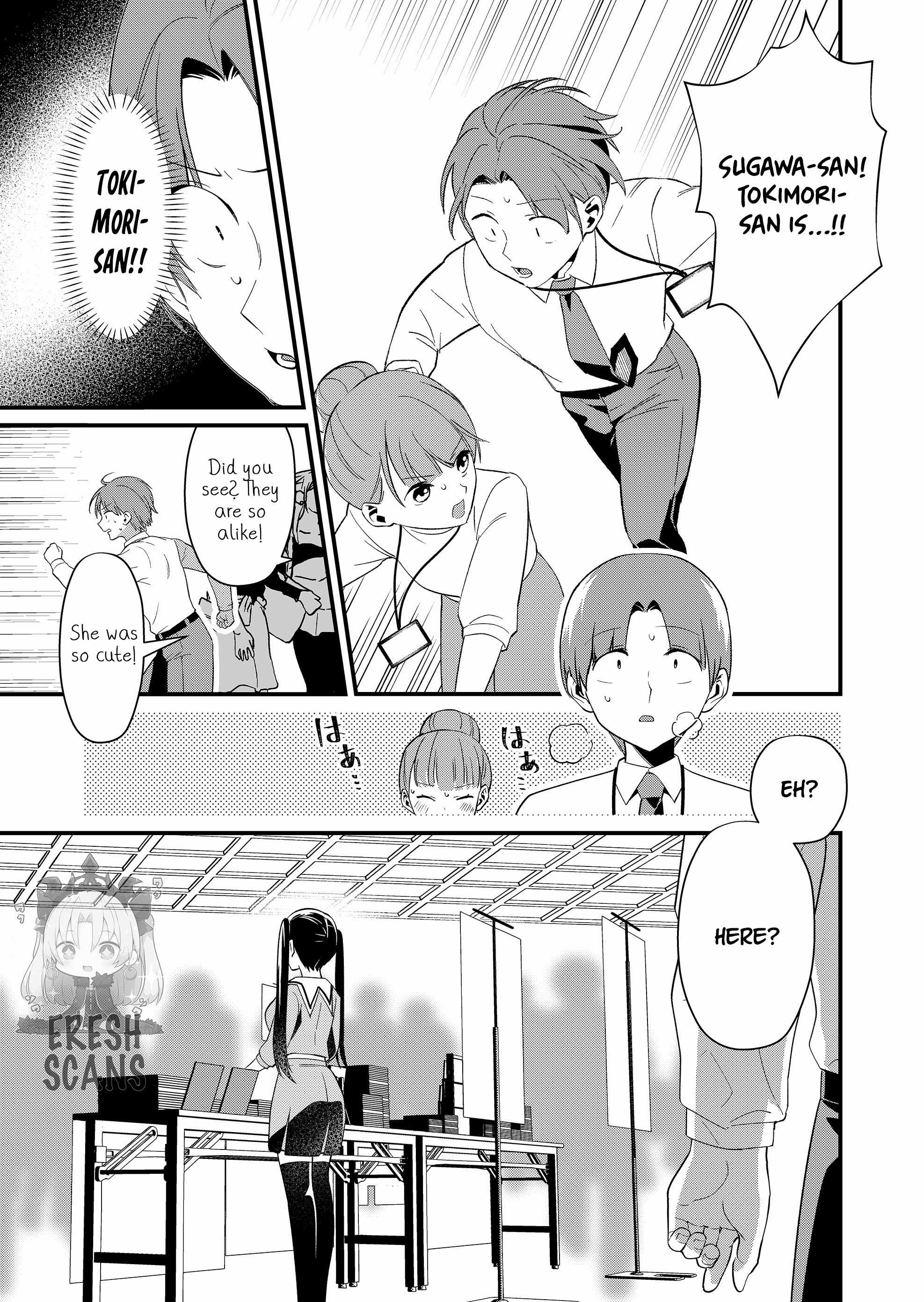Tokimari-san is Completely Defenseless!! Ch.87 p1