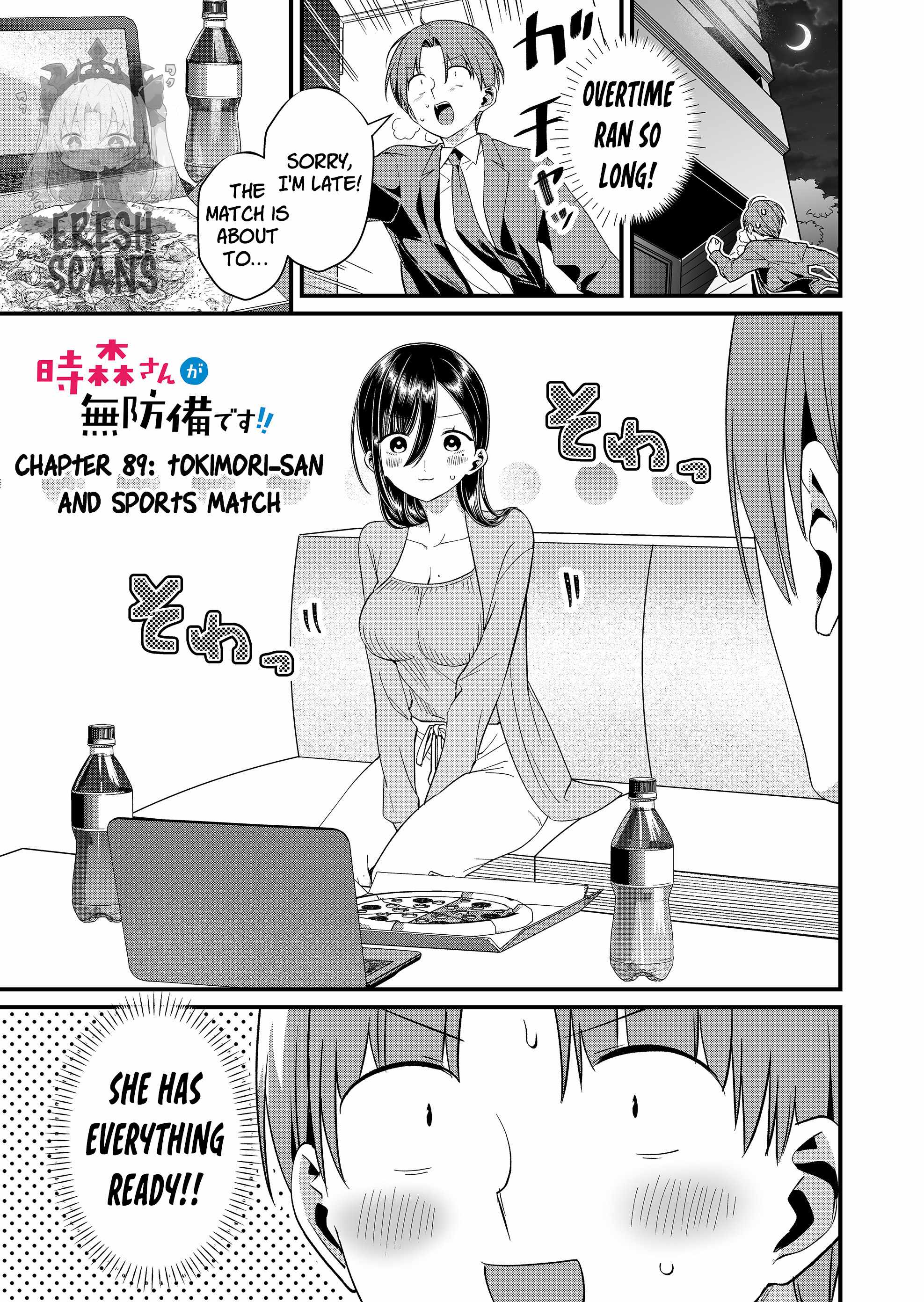 Tokimari-san is Completely Defenseless!! Ch.89 p1
