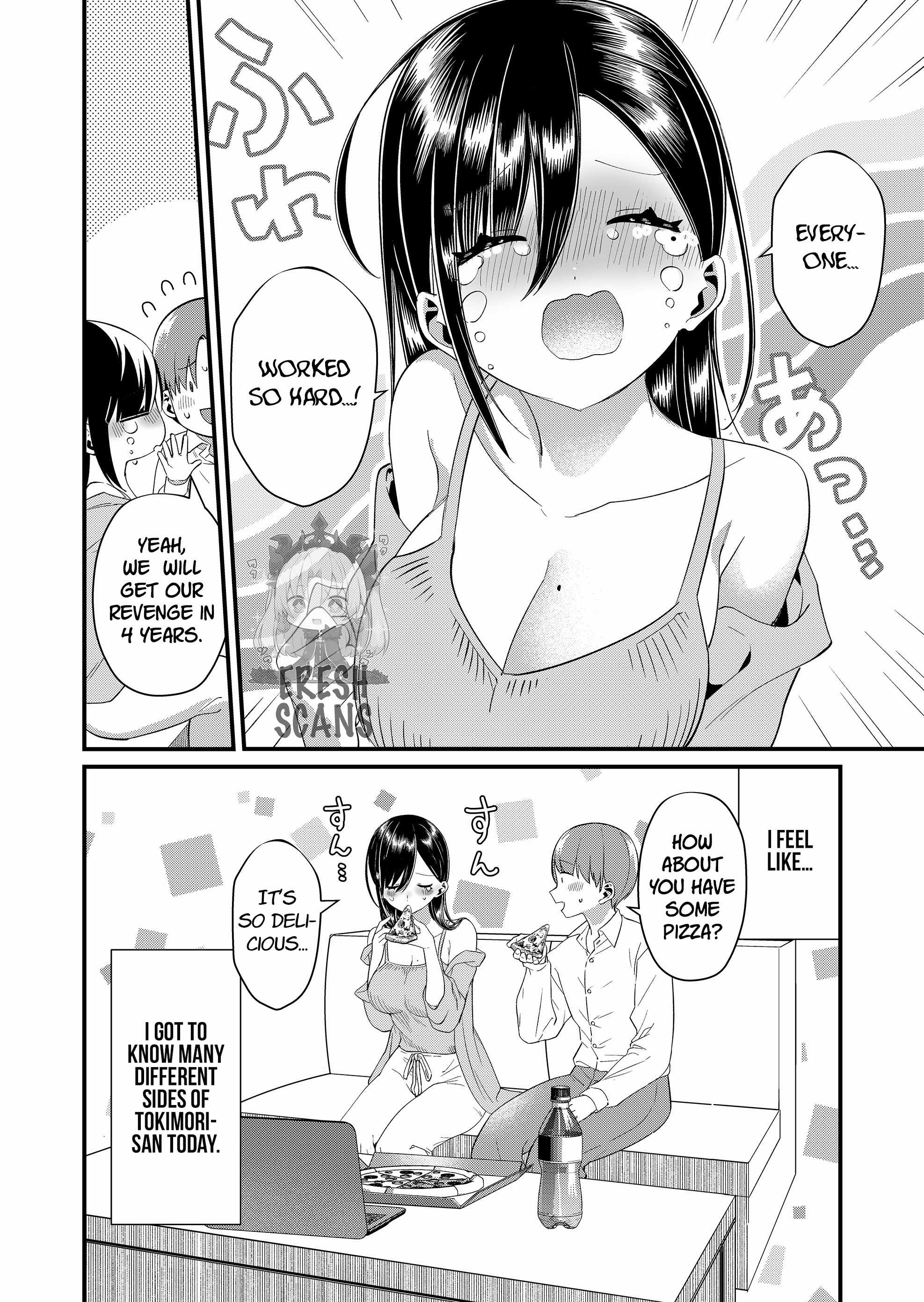 Tokimari-san is Completely Defenseless!! Ch.89 p12