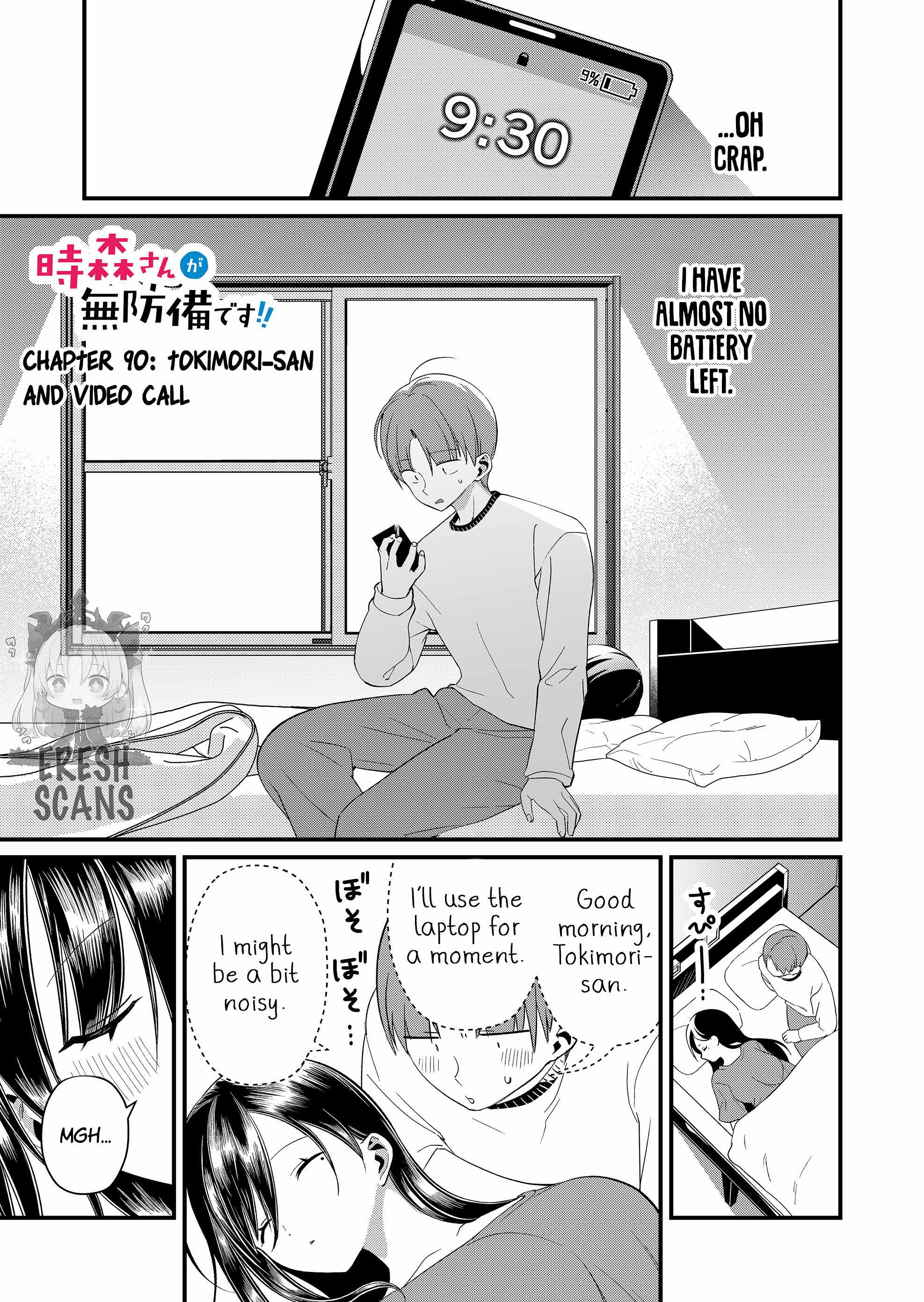Tokimari-san is Completely Defenseless!! Ch.90 p1
