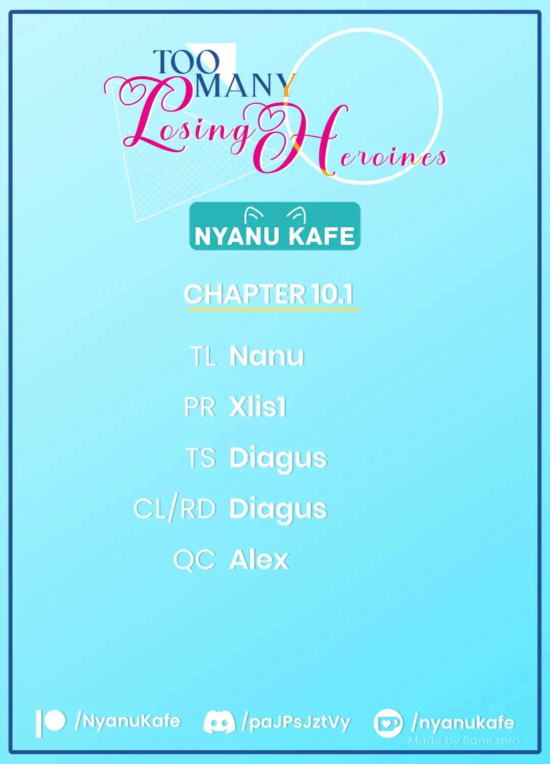 Too Many Losing Heroines Ch.10-1 p1