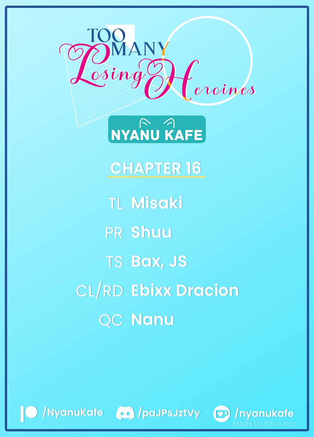 Too Many Losing Heroines Ch.16 p1