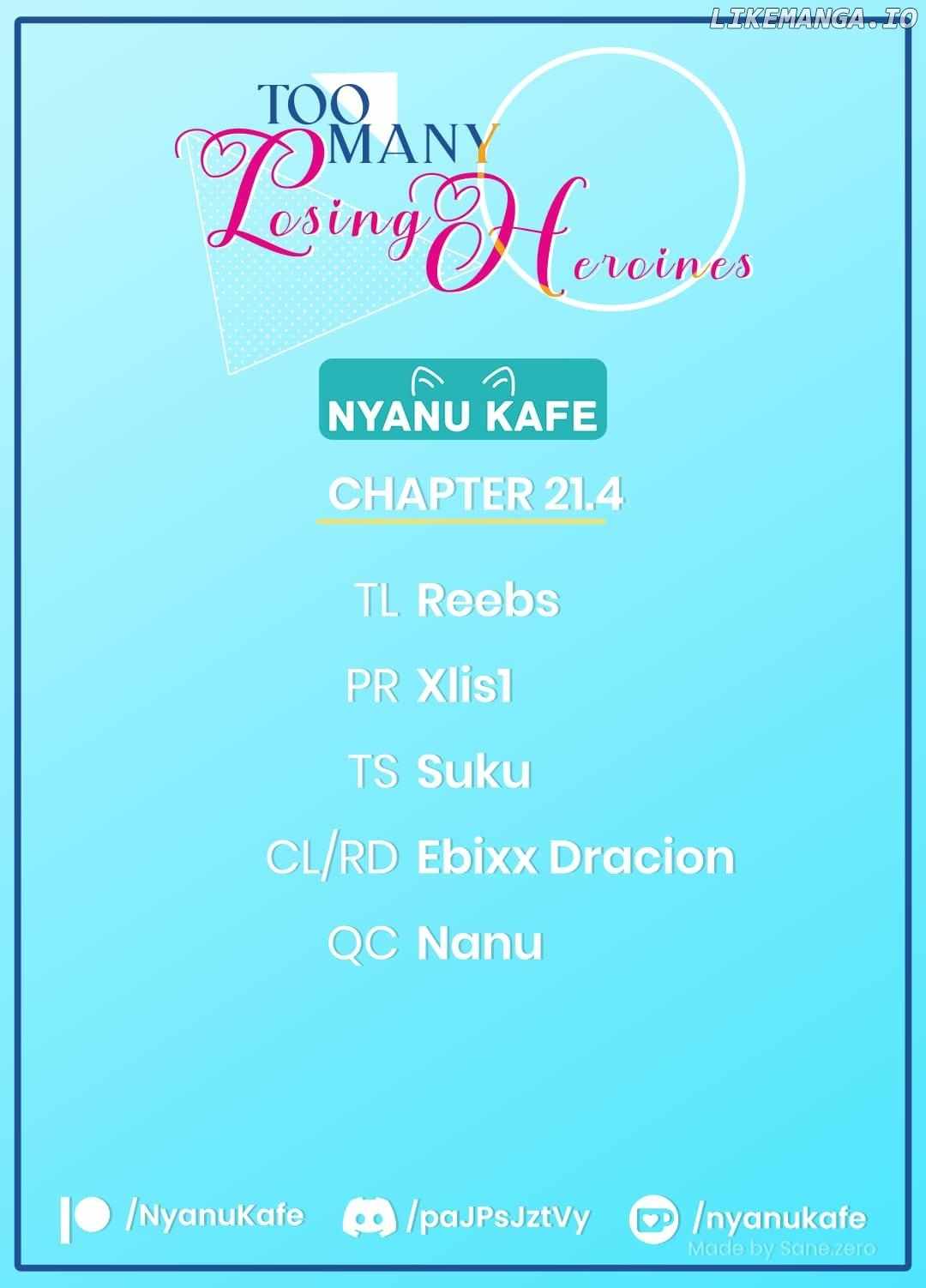 Too Many Losing Heroines Ch.21-4 p1