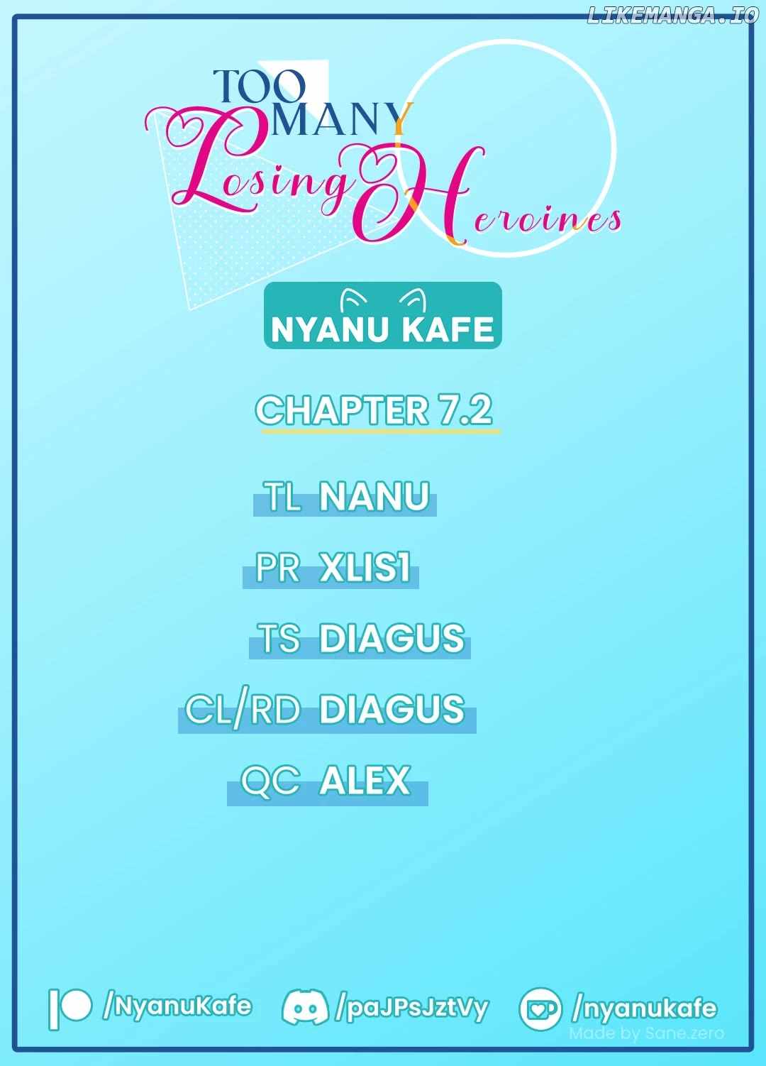 Too Many Losing Heroines Ch.7-2 p1