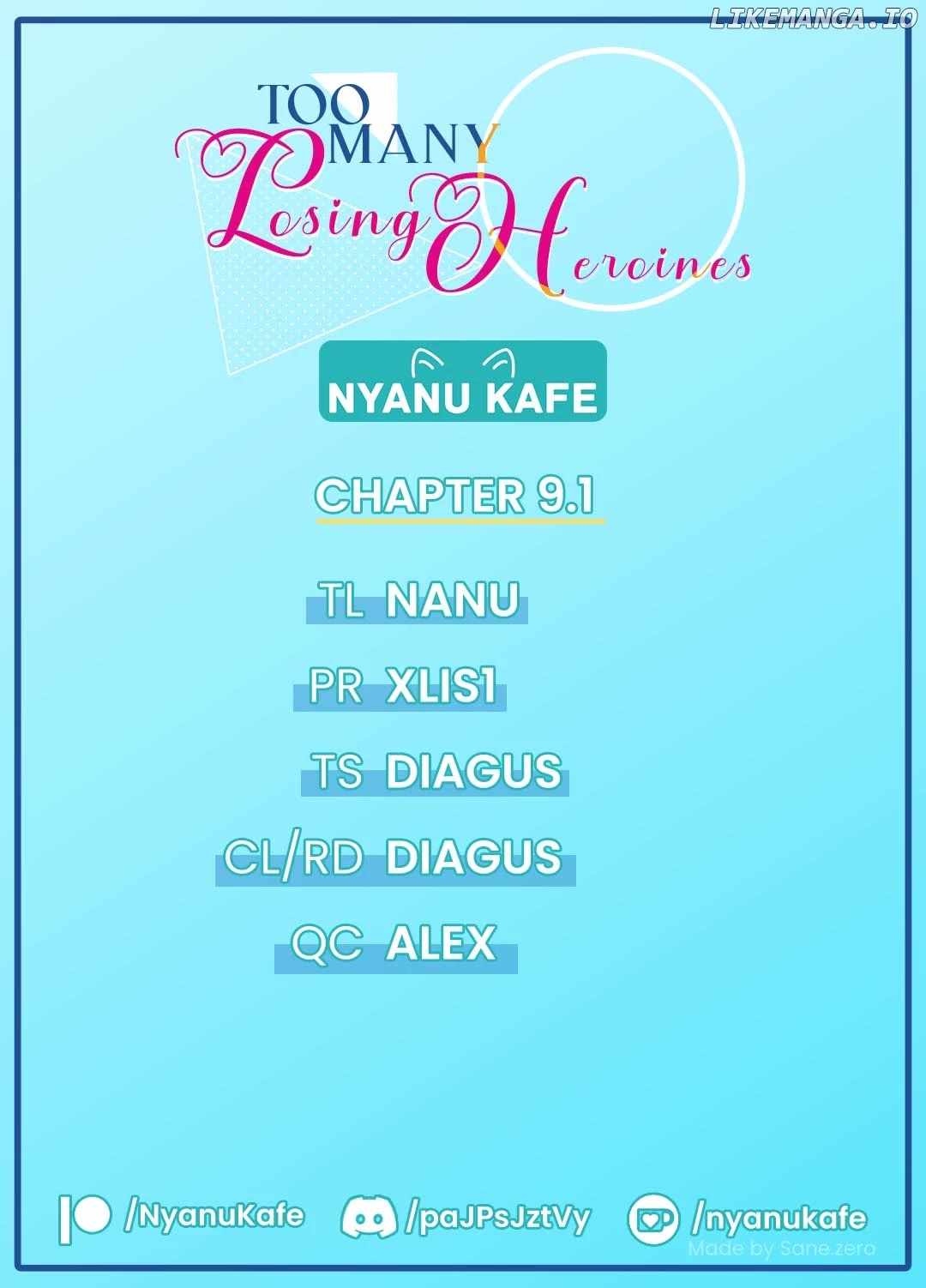Too Many Losing Heroines Ch.9-1 p1