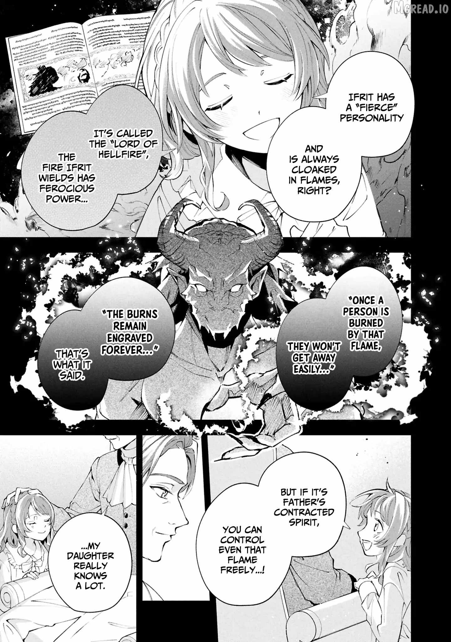 If the villainess and the villain were to meet and fall in love ~It seems the shunned heroine who formed a contract with an unnamed spirit is fighting with the nobleman yet again Ch.34 p14