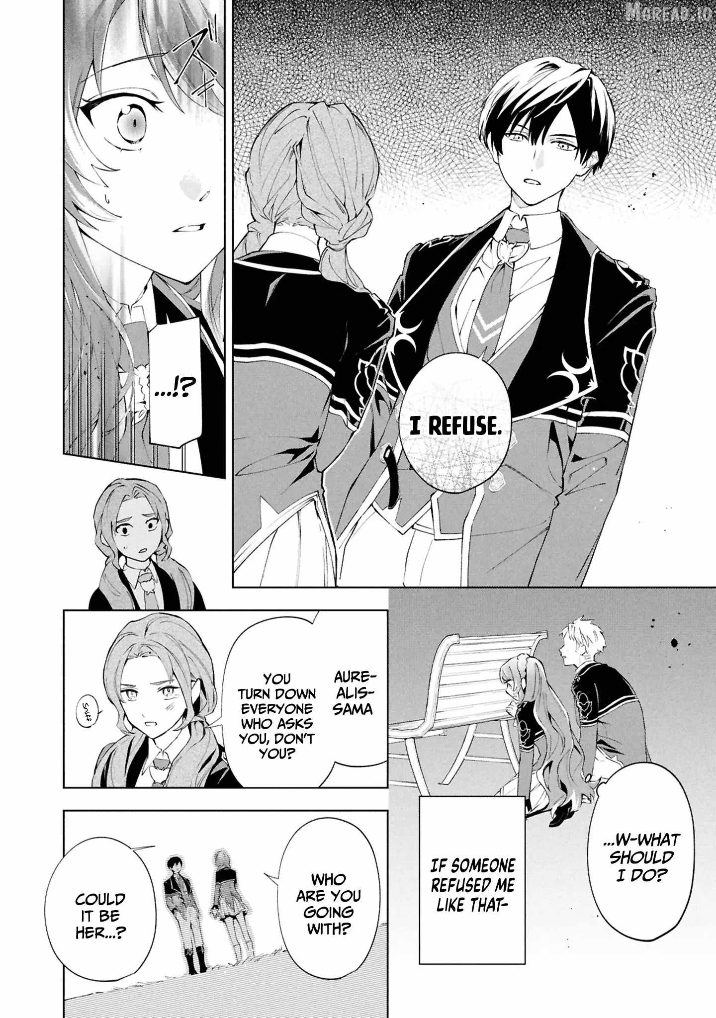 If the villainess and the villain were to meet and fall in love ~It seems the shunned heroine who formed a contract with an unnamed spirit is fighting with the nobleman yet again Ch.34 p3