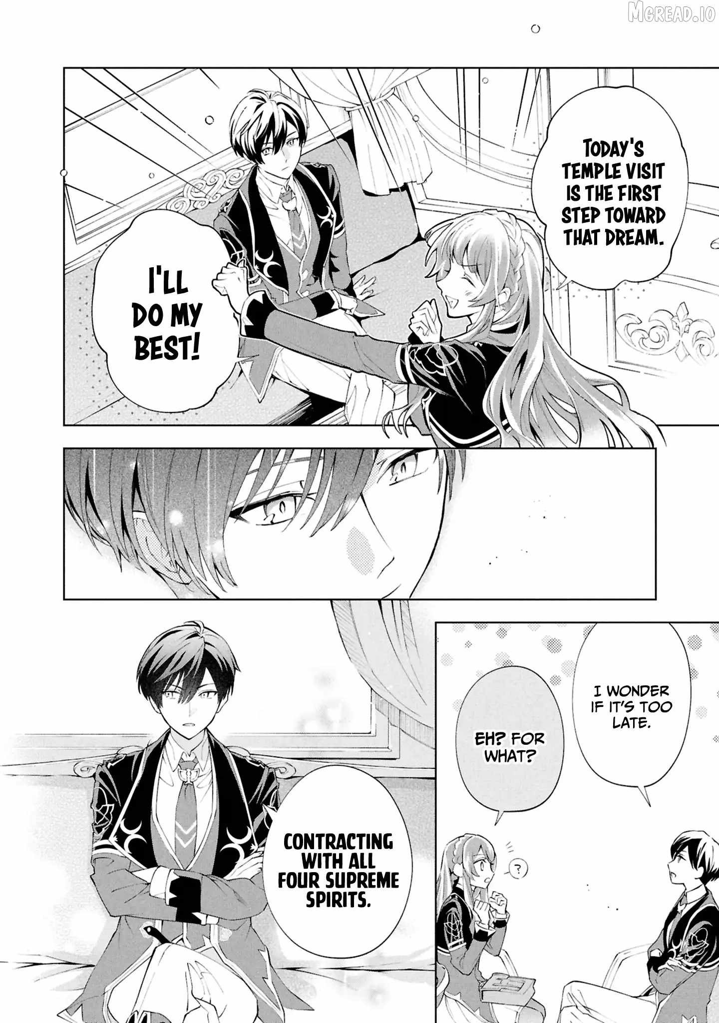 If the villainess and the villain were to meet and fall in love ~It seems the shunned heroine who formed a contract with an unnamed spirit is fighting with the nobleman yet again Ch.34 p25