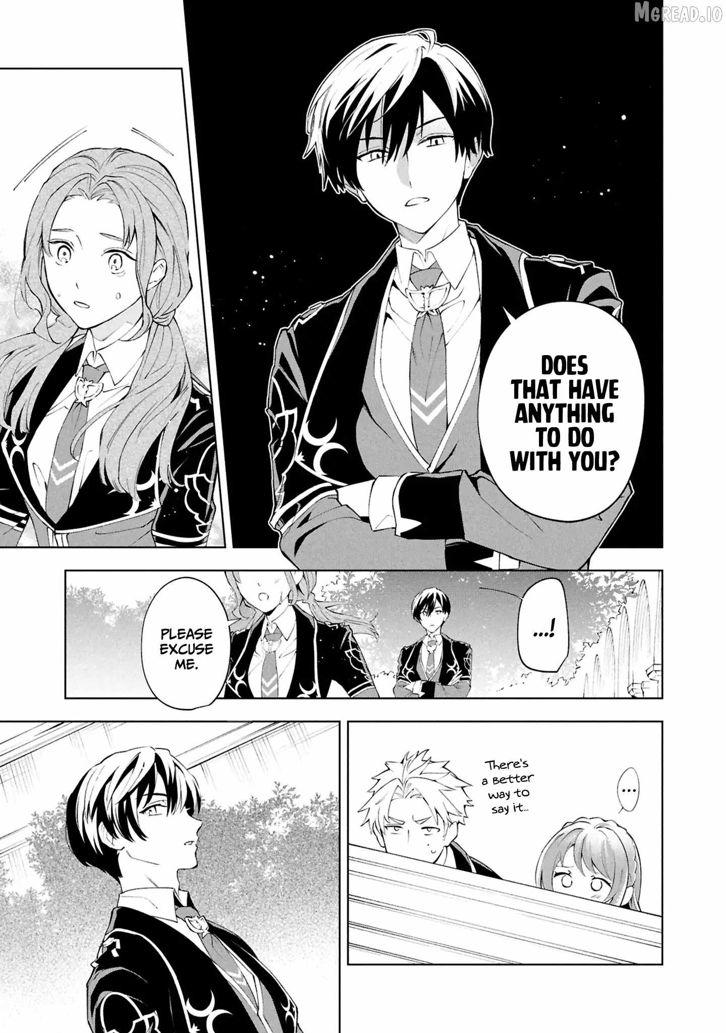 If the villainess and the villain were to meet and fall in love ~It seems the shunned heroine who formed a contract with an unnamed spirit is fighting with the nobleman yet again Ch.34 p4