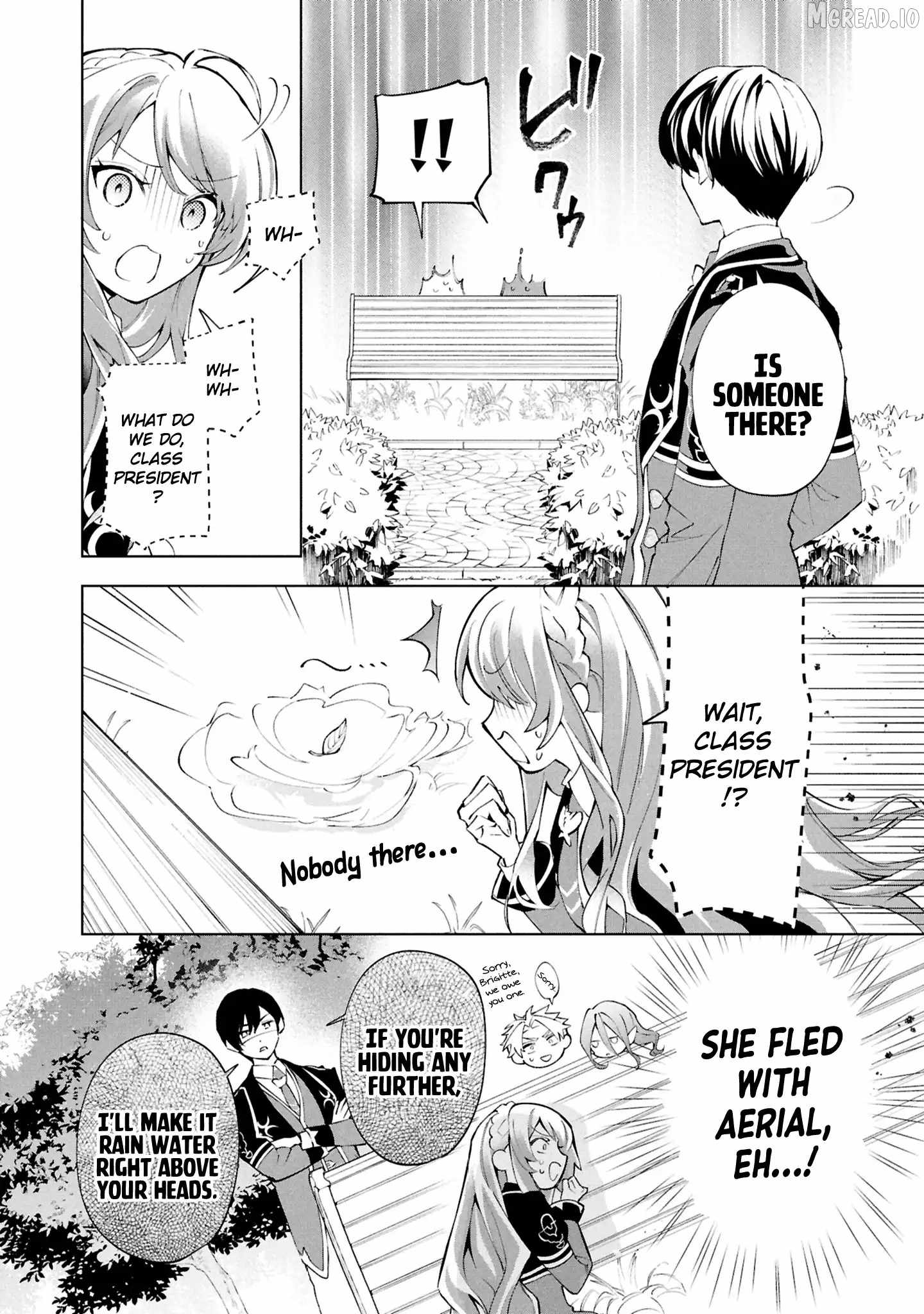 If the villainess and the villain were to meet and fall in love ~It seems the shunned heroine who formed a contract with an unnamed spirit is fighting with the nobleman yet again Ch.34 p5