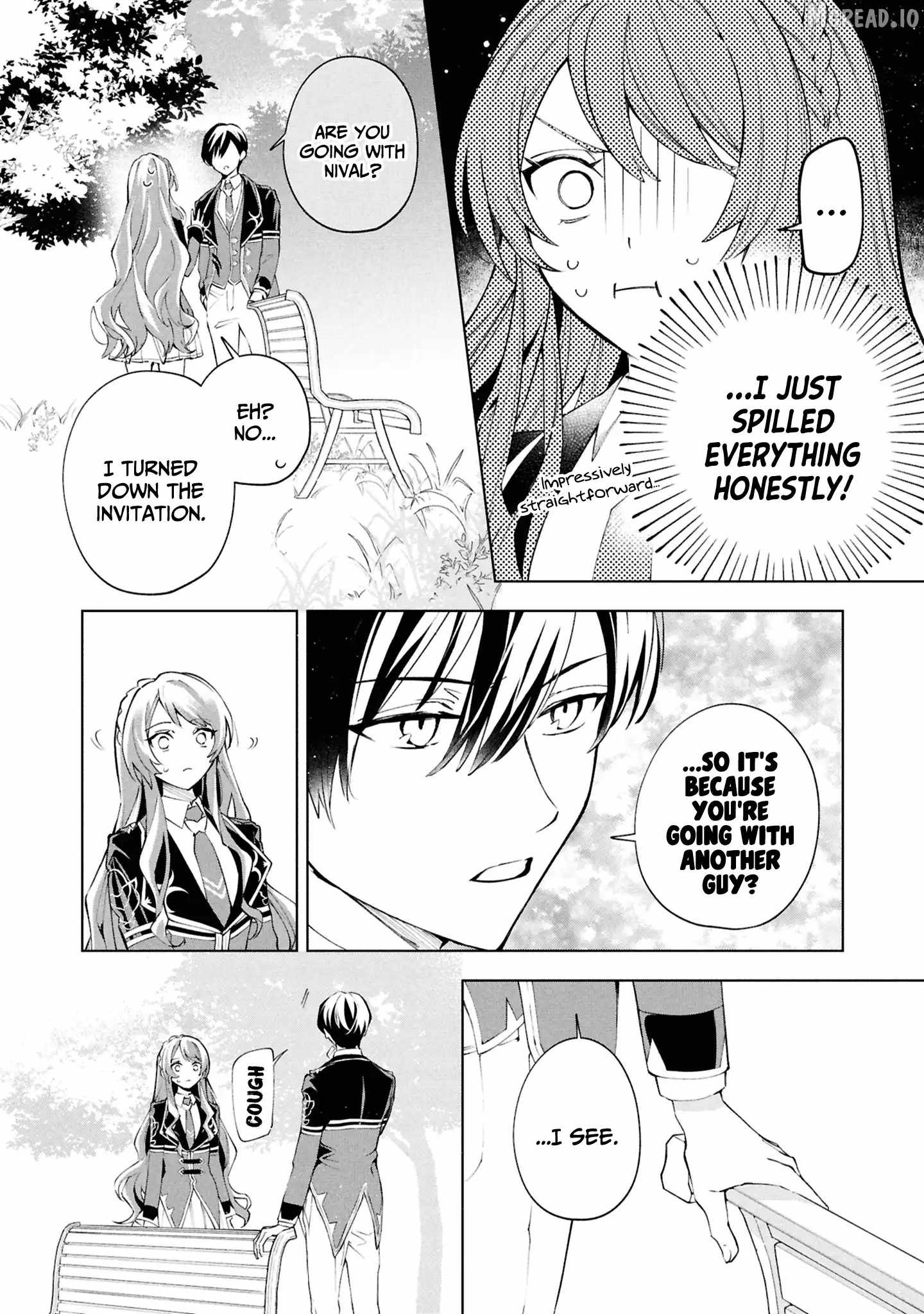 If the villainess and the villain were to meet and fall in love ~It seems the shunned heroine who formed a contract with an unnamed spirit is fighting with the nobleman yet again Ch.34 p7