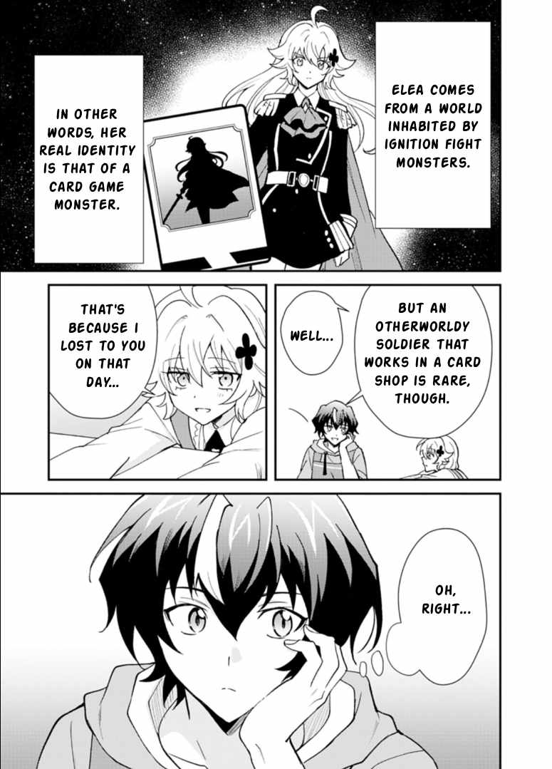 Card Game de Sekai ga Horobu Sekai ni Tensei Shite Card Shop o Kaiten Shitara, Shuui kara Zensaku Shujinkou da to Omowareteiru Ch.4-1 p13