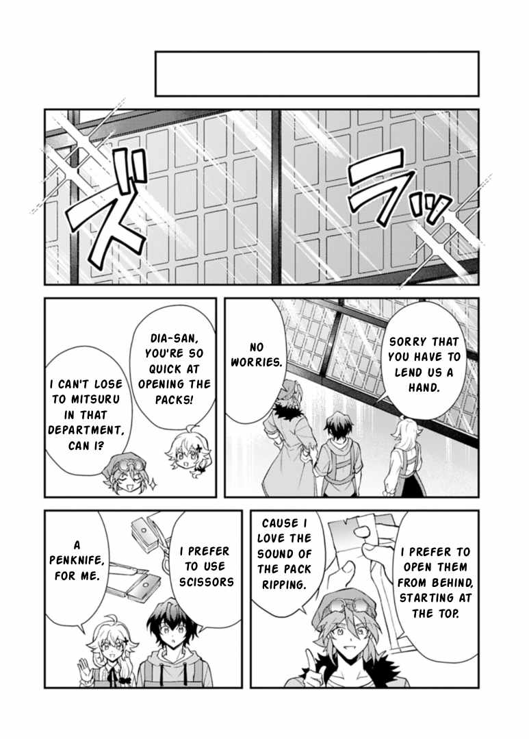 Card Game de Sekai ga Horobu Sekai ni Tensei Shite Card Shop o Kaiten Shitara, Shuui kara Zensaku Shujinkou da to Omowareteiru Ch.4-1 p5