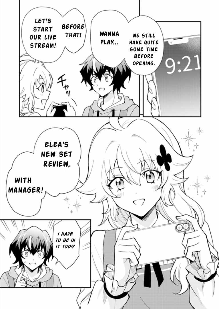 Card Game de Sekai ga Horobu Sekai ni Tensei Shite Card Shop o Kaiten Shitara, Shuui kara Zensaku Shujinkou da to Omowareteiru Ch.4-1 p7
