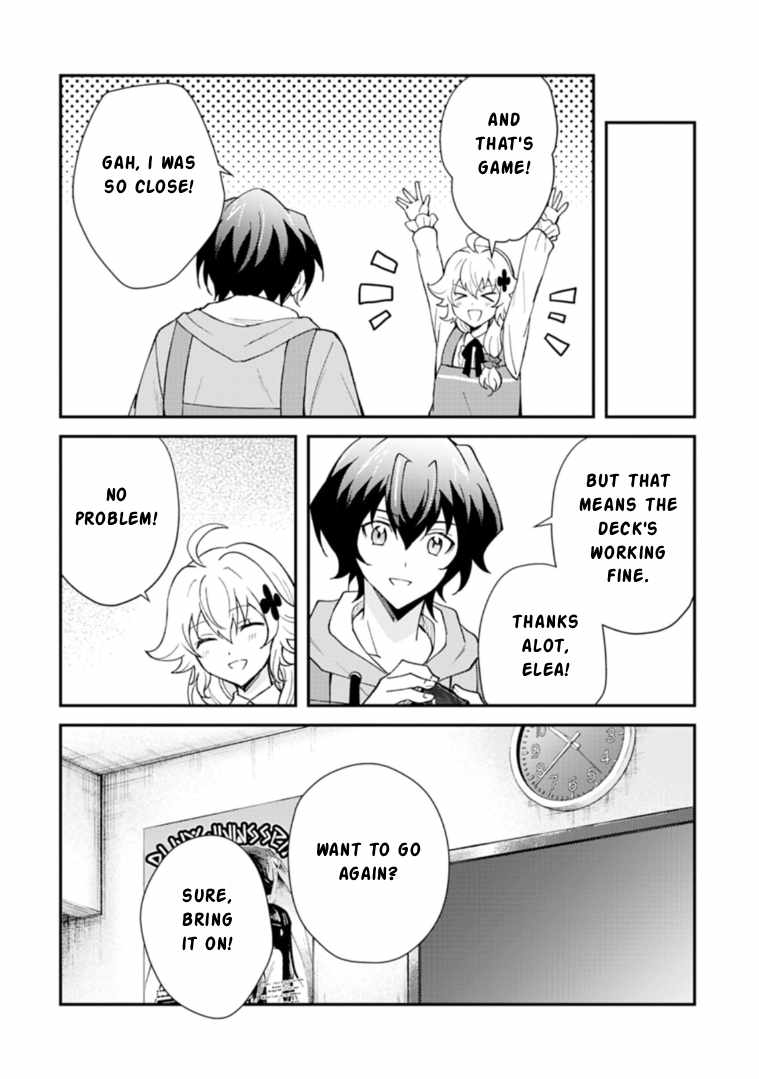 Card Game de Sekai ga Horobu Sekai ni Tensei Shite Card Shop o Kaiten Shitara, Shuui kara Zensaku Shujinkou da to Omowareteiru Ch.4-2 p10