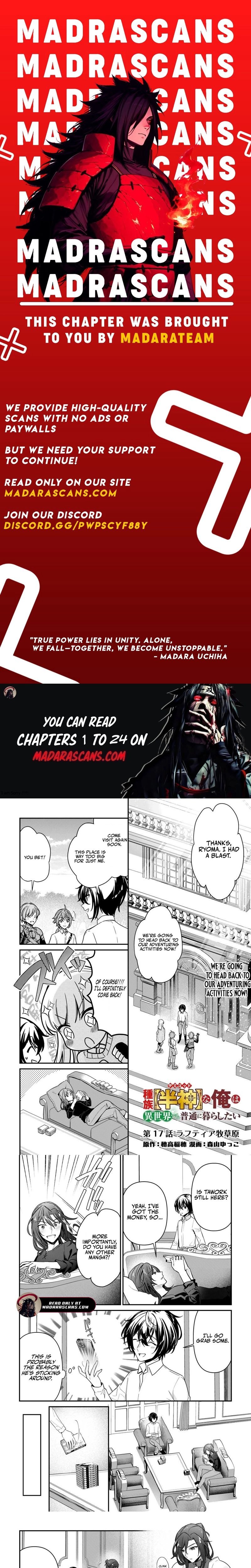 As a Member of the [Demi-God] Race, I Want to Live a Normal Life in Another World Ch.17 p1