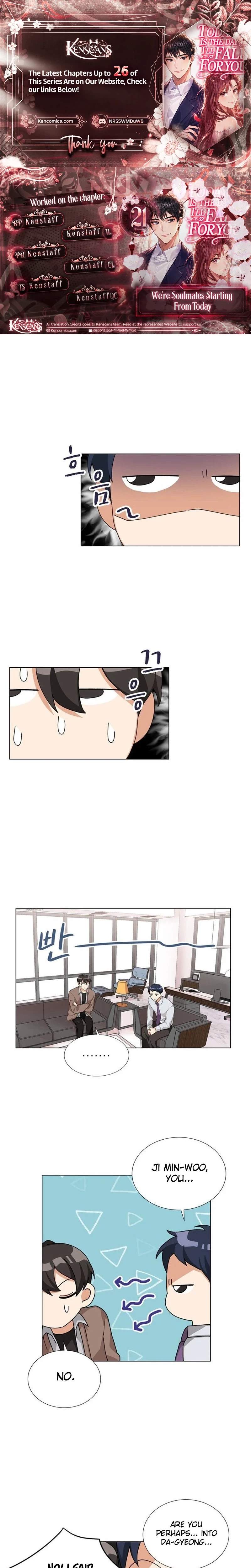 We're Soulmates Starting From Today Ch.21 p1