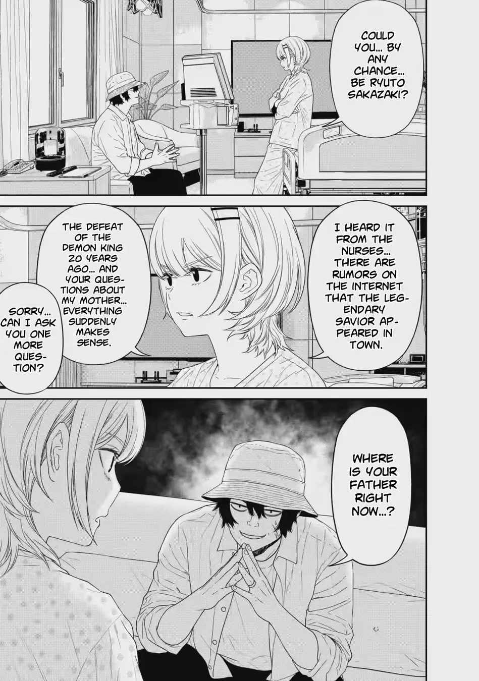 Dungeon de Tatakaitsuzukete 20-nen no Doutei Yuusha, Chijou ni Modottara Danjoubi 1:1000 no Sekai Datta Ch.6-1 p11