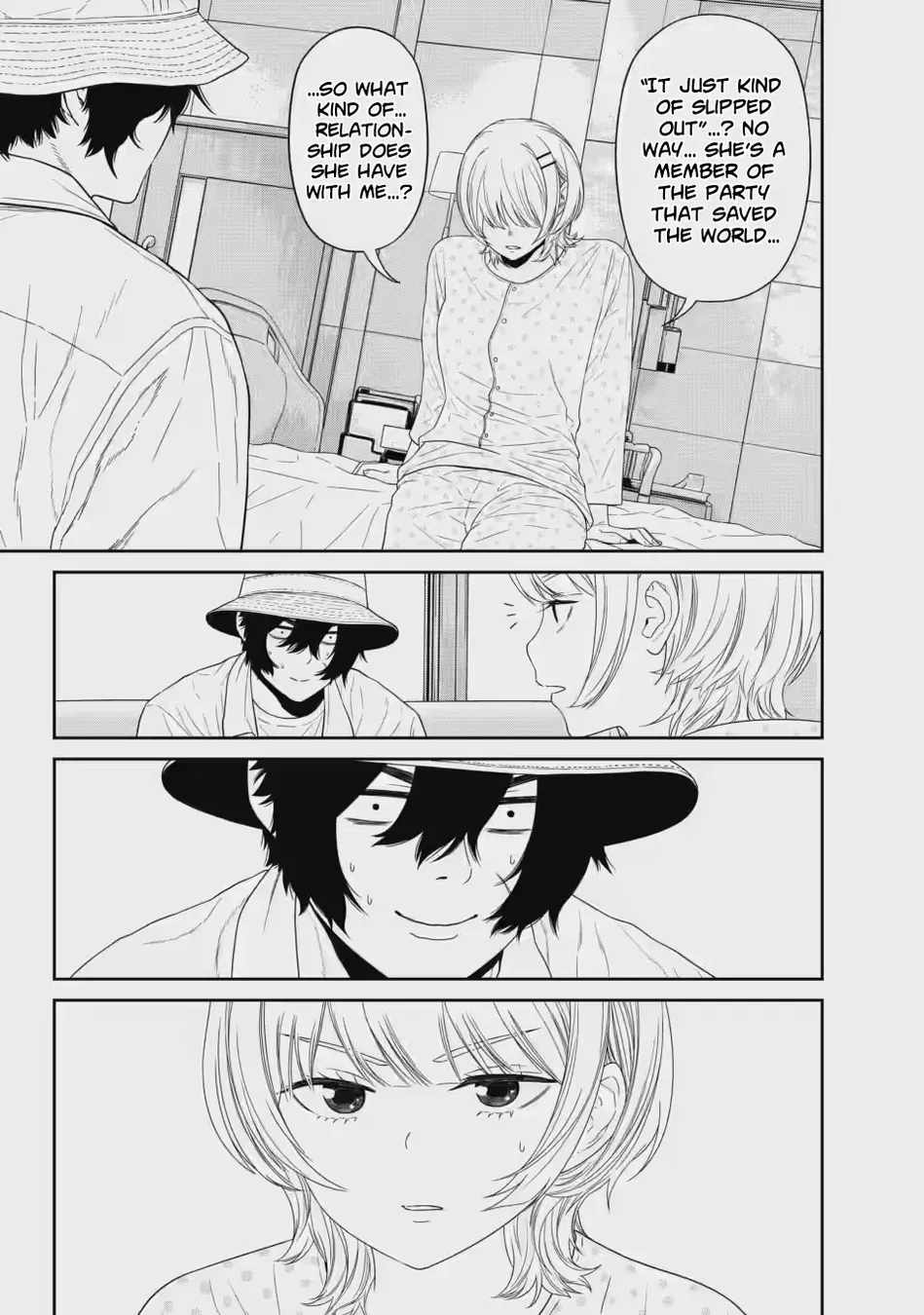 Dungeon de Tatakaitsuzukete 20-nen no Doutei Yuusha, Chijou ni Modottara Danjoubi 1:1000 no Sekai Datta Ch.6-1 p9