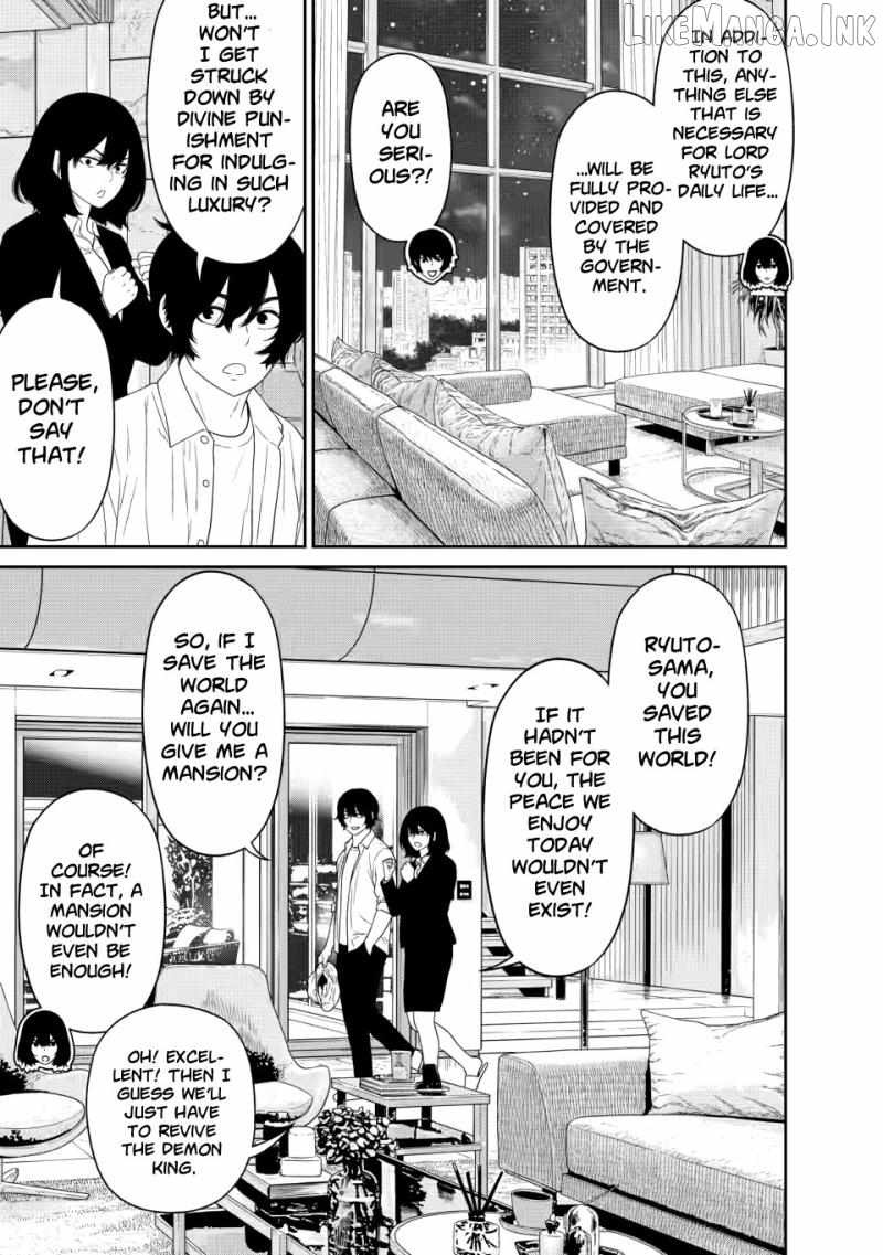Dungeon de Tatakaitsuzukete 20-nen no Doutei Yuusha, Chijou ni Modottara Danjoubi 1:1000 no Sekai Datta Ch.6-2 p12