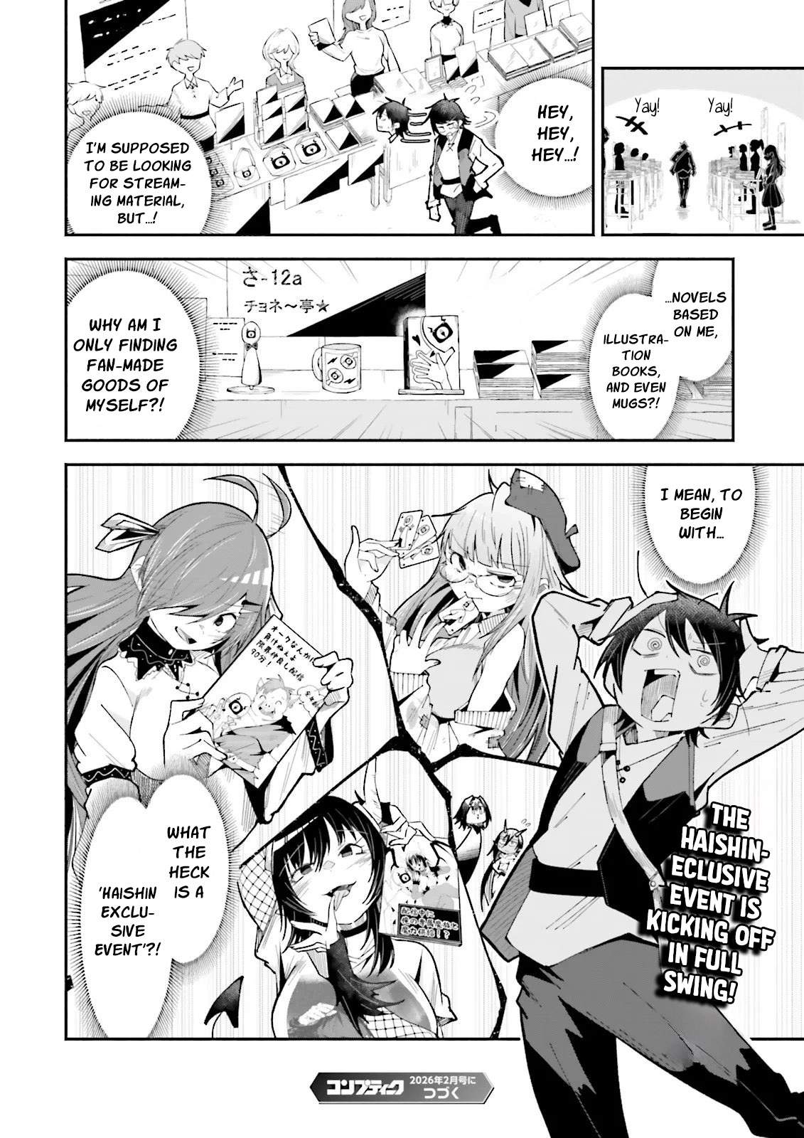 The Case In Which Streaming In Another World Led To The Creation Of A Massive Yandere Following Ch.63 p17