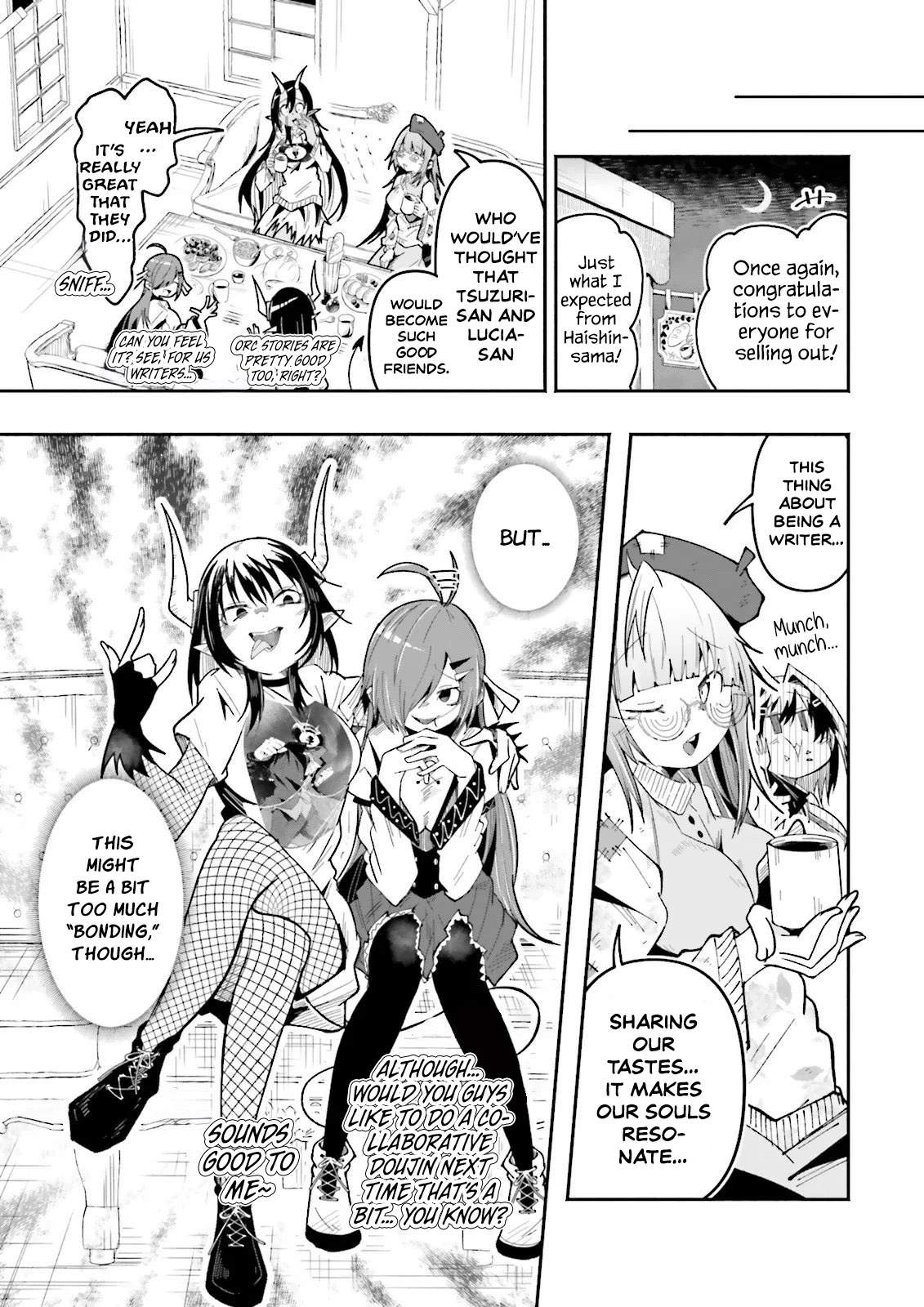 The Case In Which Streaming In Another World Led To The Creation Of A Massive Yandere Following Ch.64 p24