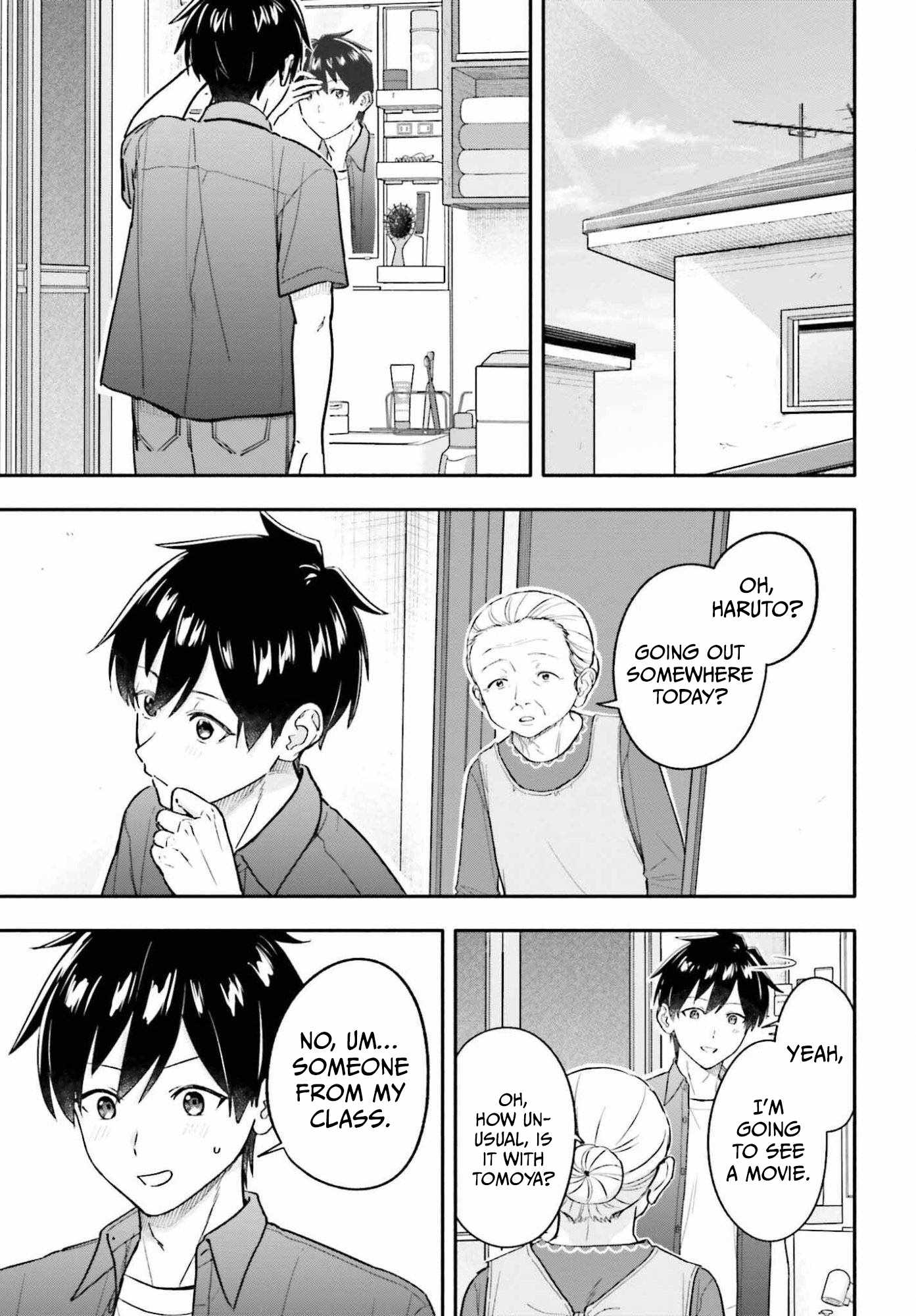 Kaji Daikou no Arubaito wo Hajimetara Gakuen Ichi no Bishoujo no Kazoku ni Kiniirarechaimashita. Ch.13 p3
