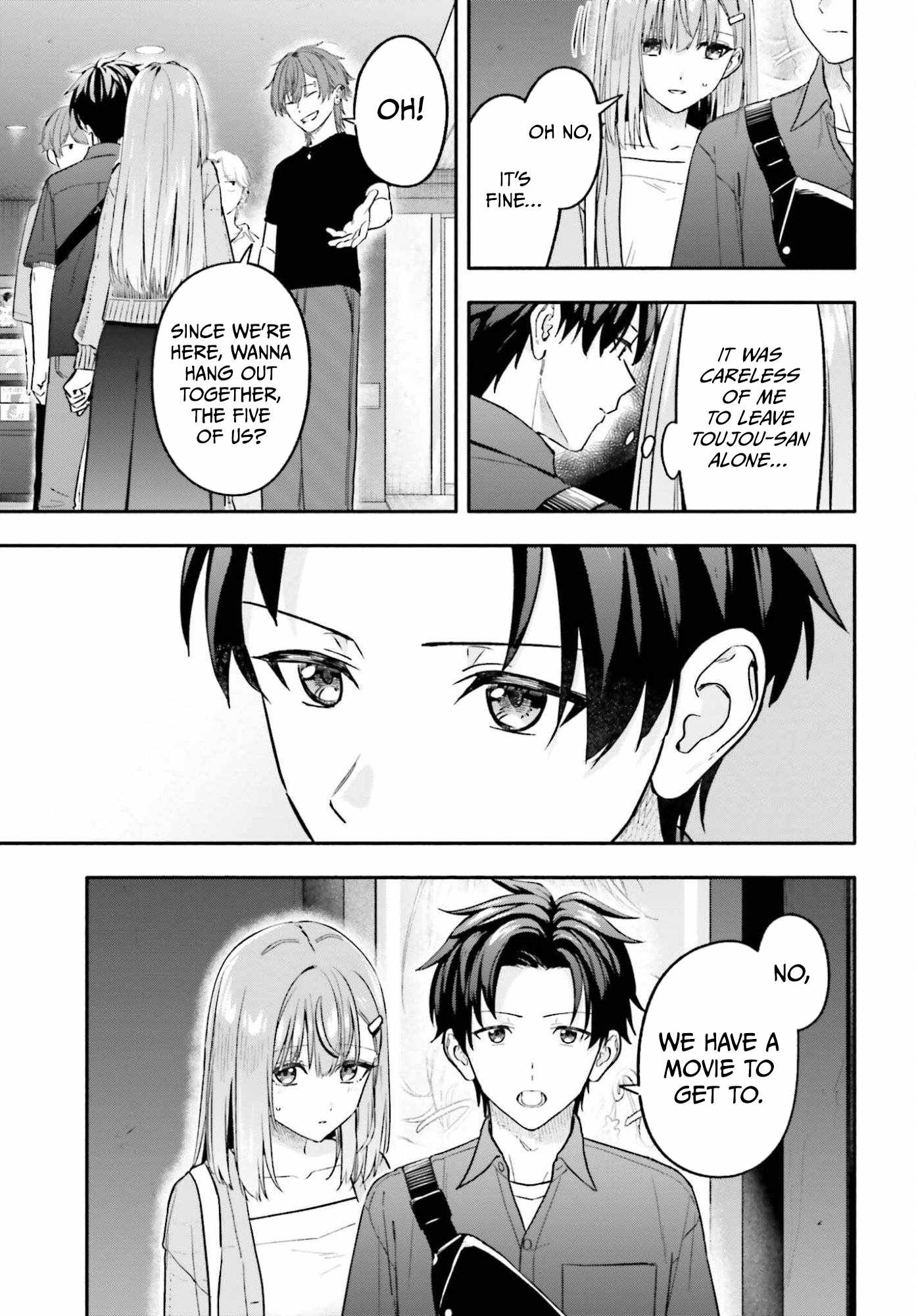 Kaji Daikou no Arubaito wo Hajimetara Gakuen Ichi no Bishoujo no Kazoku ni Kiniirarechaimashita. Ch.13 p23