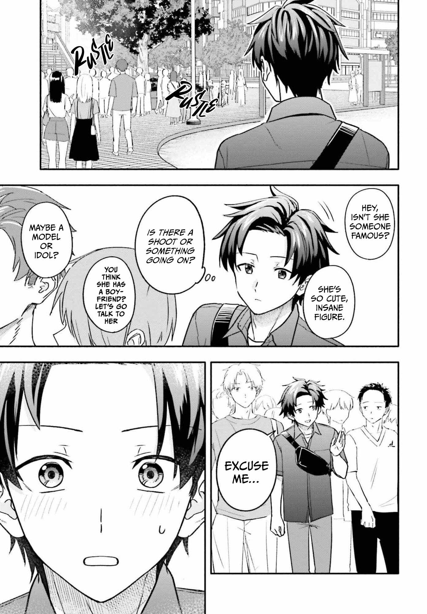 Kaji Daikou no Arubaito wo Hajimetara Gakuen Ichi no Bishoujo no Kazoku ni Kiniirarechaimashita. Ch.13 p9