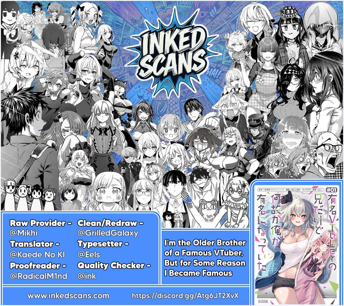 I'm the Older Brother of a Famous VTuber, But for Some Reason I Became Famous Ch.20 p22