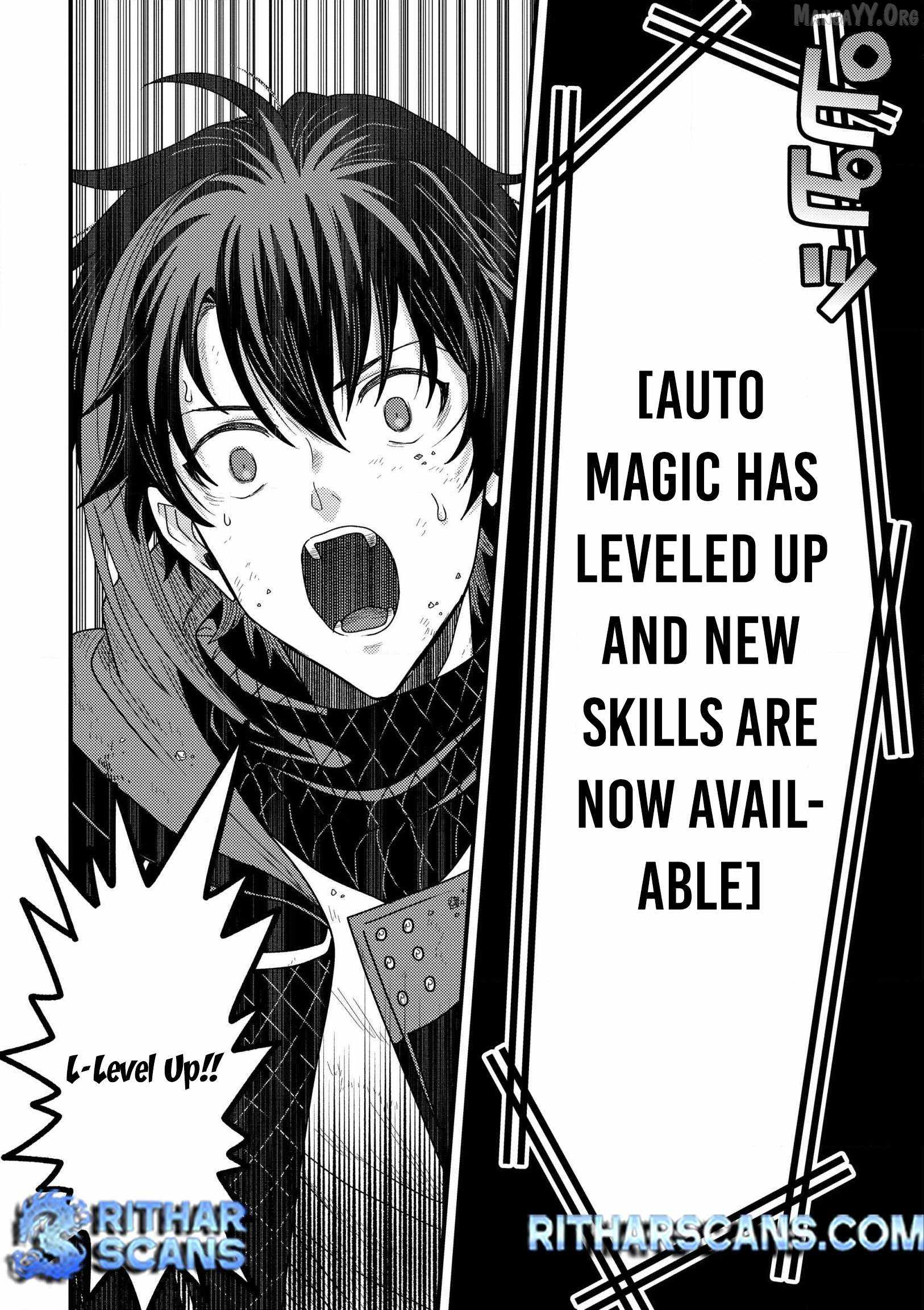 Zen Jidou Mahou [Auto Magic] no Cost Performance Musou "Seichou Speed ga Chou Osoi" to Tsuihou Sareta ga, Houchishite mo Keikenchi ga Atsumaru Mitai Desu Ch.17 p31