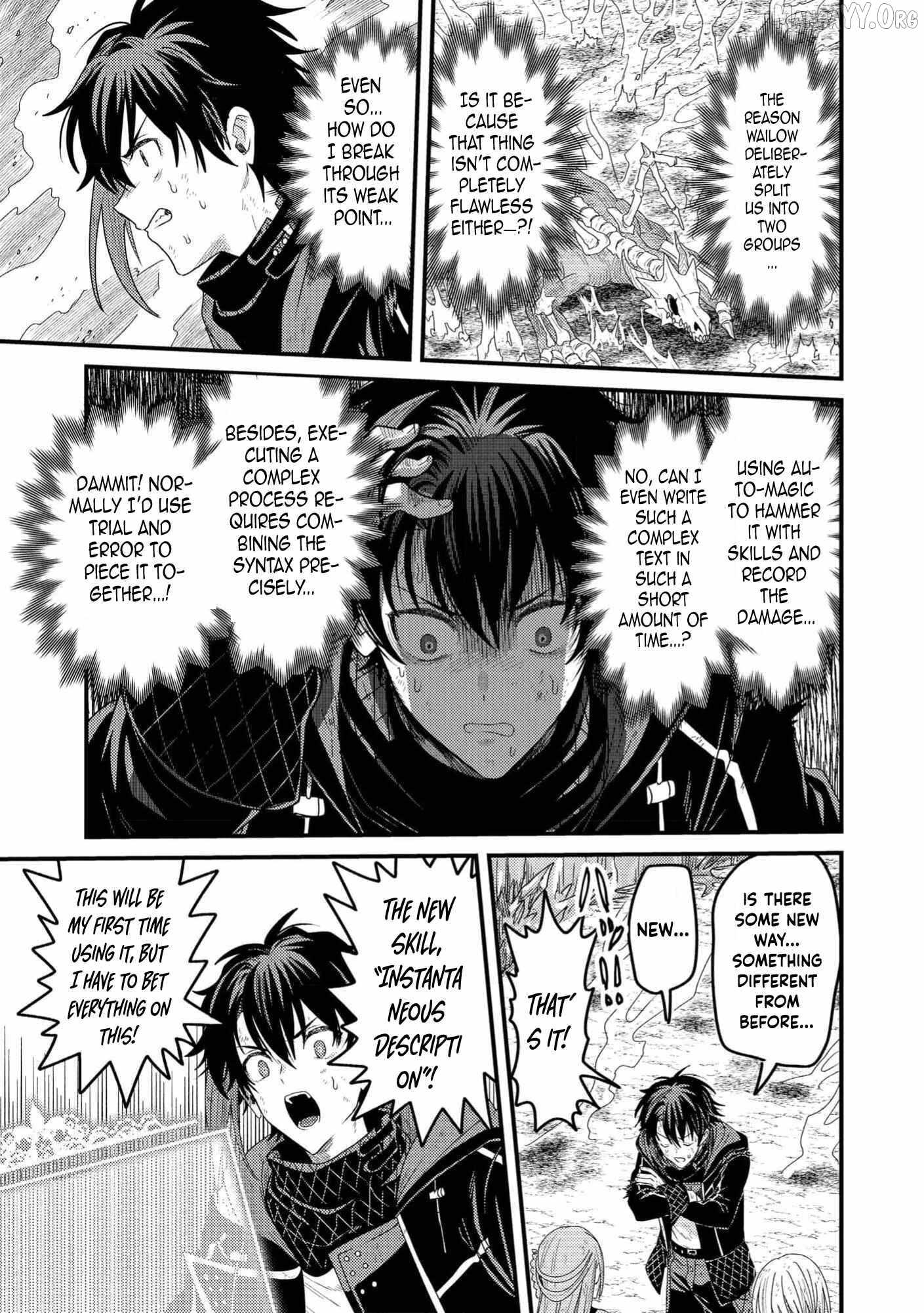 Zen Jidou Mahou [Auto Magic] no Cost Performance Musou "Seichou Speed ga Chou Osoi" to Tsuihou Sareta ga, Houchishite mo Keikenchi ga Atsumaru Mitai Desu Ch.19 p31