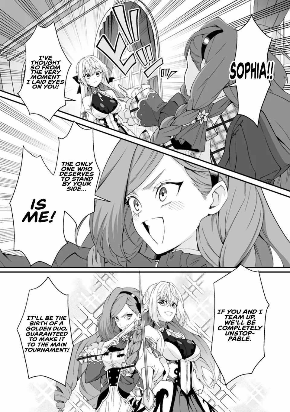 Teisou Gyakuten Sekai De Yuiitsu No Otoko Kishi No Ore, Onna Kishi Gakuen Ni Nyuugaku Shitara Nazeka Eiyou Atsukai Sareta ~Zetsurin Skill De Harem Musou~ Ch.11-1 p9