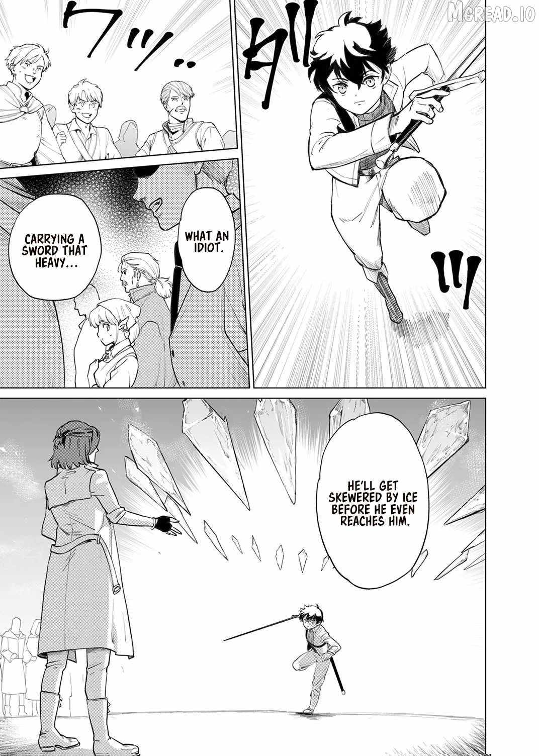 The 'Inferior' Swordsman Dominates a Magic-Only World Ch.3 p8